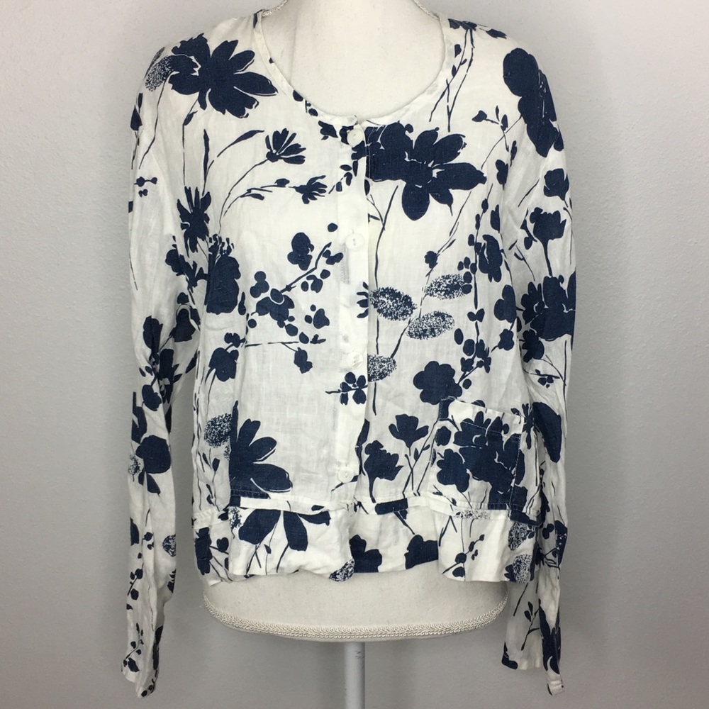 Flax Linen Button Down